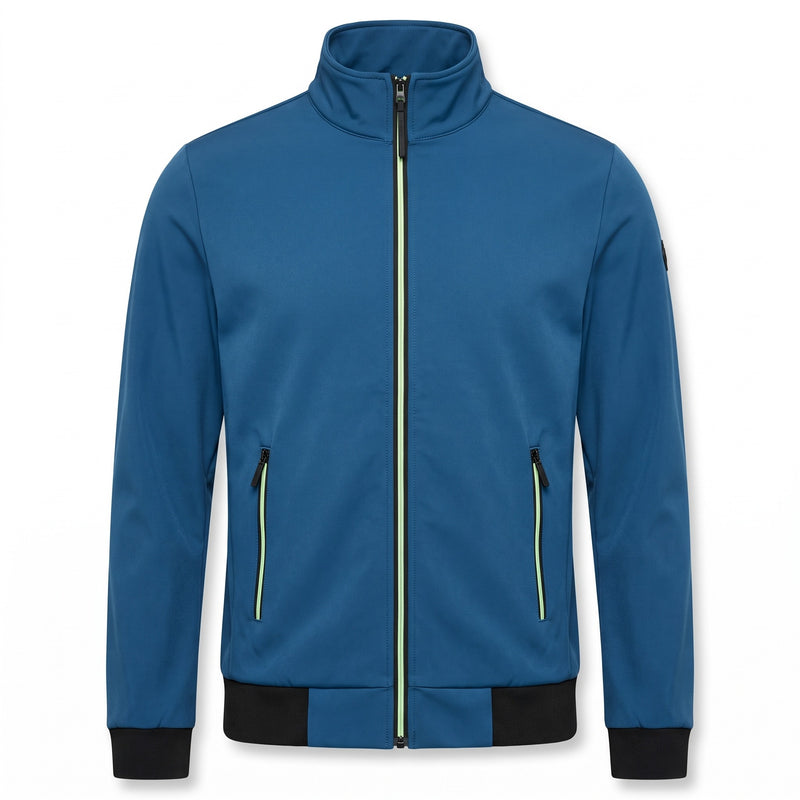 Men's Long Zip Sweater Autumn Winter Warm Knit Cardigan Jacket, product photo 13