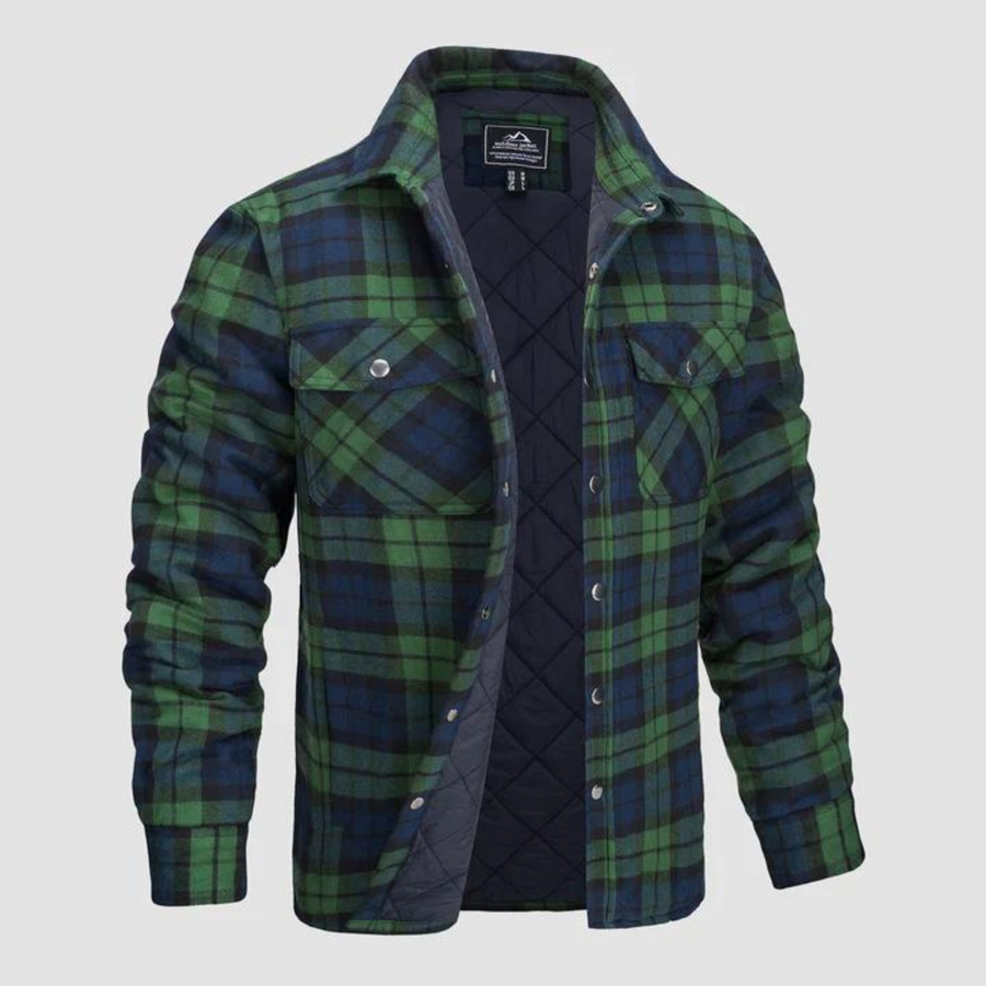 Men’s Lumberjack Jacket Lined Warm Durable Outdoor Work Coat – product view 1 | Great Lakes Outdoor