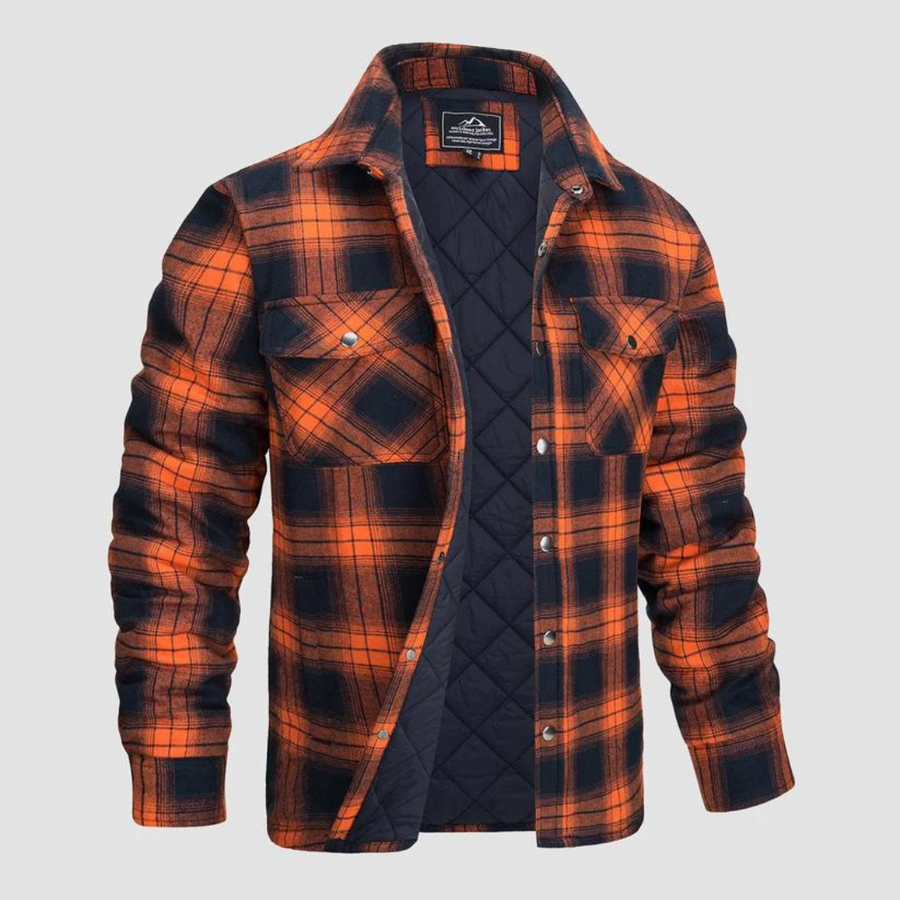 Men’s Lumberjack Jacket Lined Warm Durable Outdoor Work Coat – product view 6 | Great Lakes Outdoor