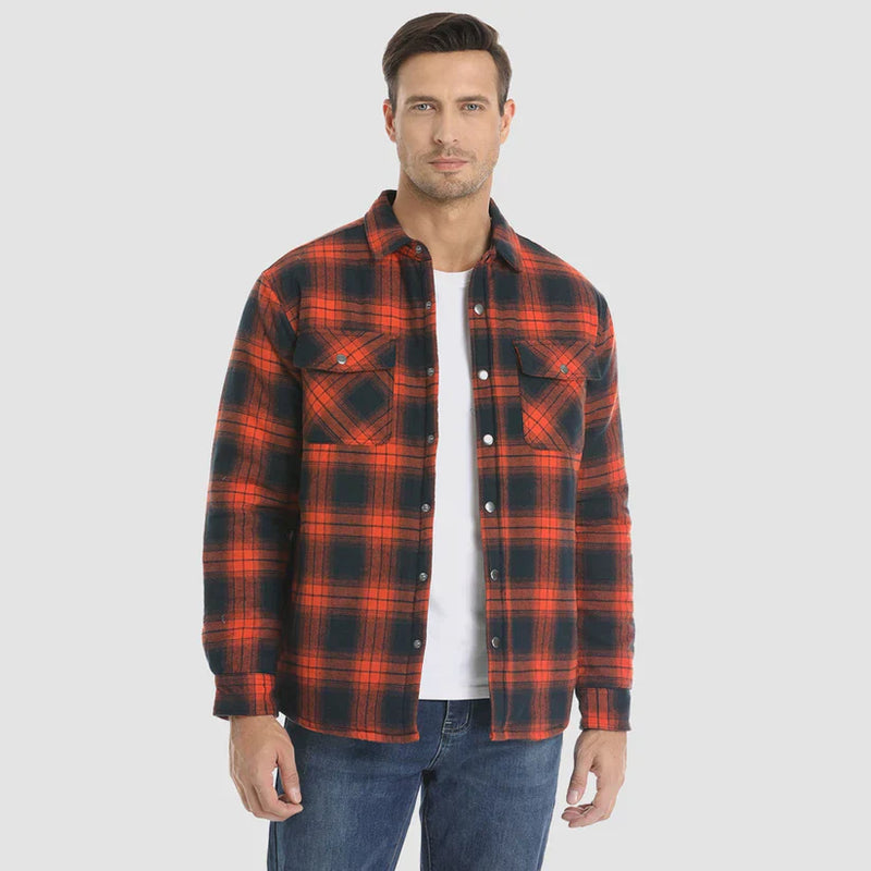 Men’s Lumberjack Jacket Lined Warm Durable Outdoor Work Coat – product view 8 | Great Lakes Outdoor