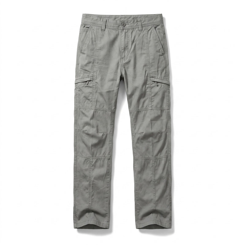 Men’s Organic Cotton Cargo Pants Relaxed Fit Multi Pocket, product photo 8
