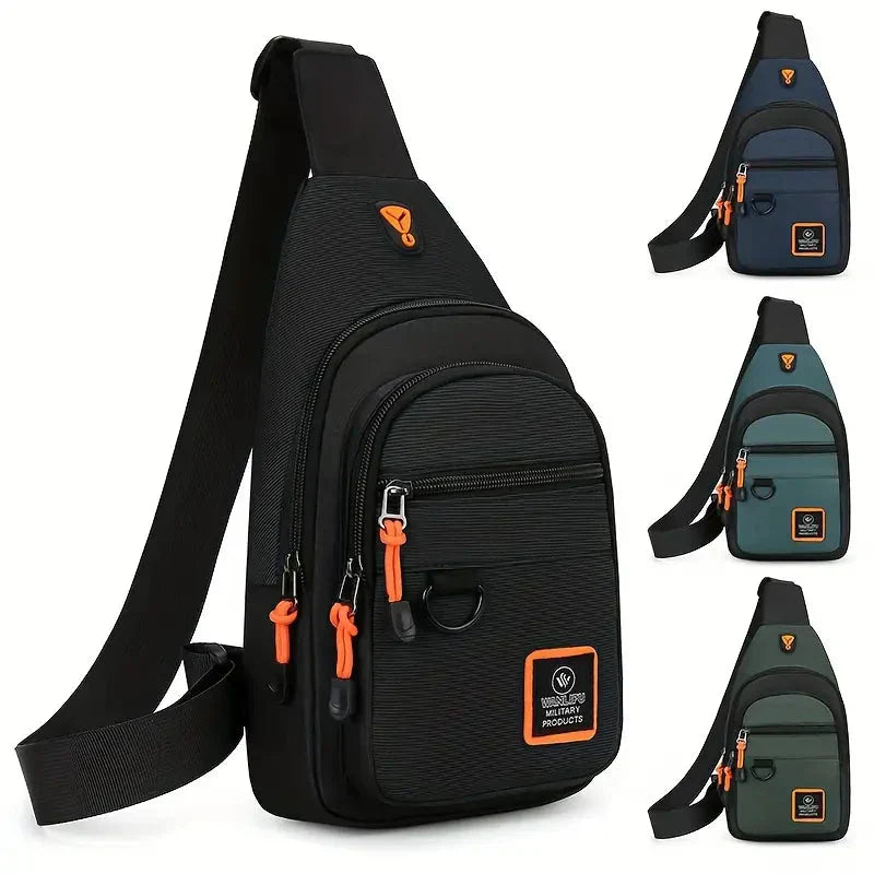 Men’s Shoulder Bag Water Resistant Outdoor Crossbody Sling Pack – product view 8 | Great Lakes Outdoor