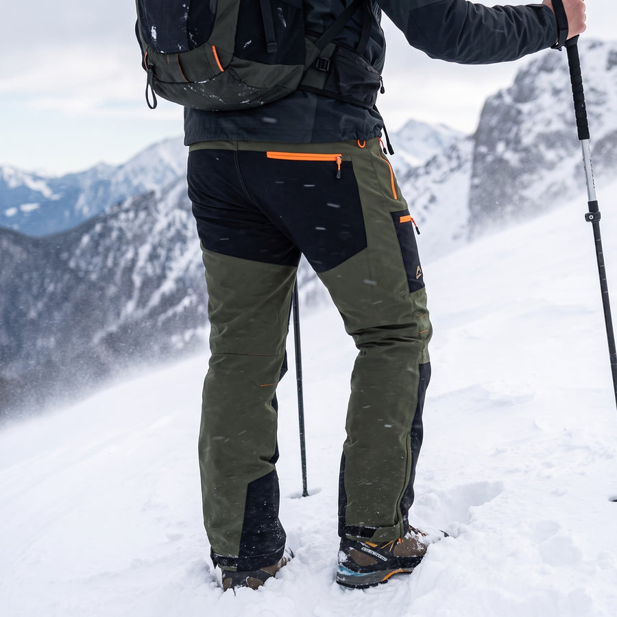 Men’s Ski Touring Pants Waterproof Quick Dry UV Resistant Mountain, product photo 5