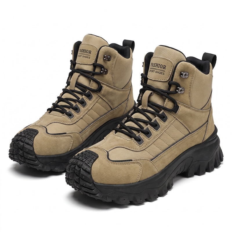 Men's Snow Boots Lace Up EVA Sole Warm Winter Outdoor Footwear, product photo 6