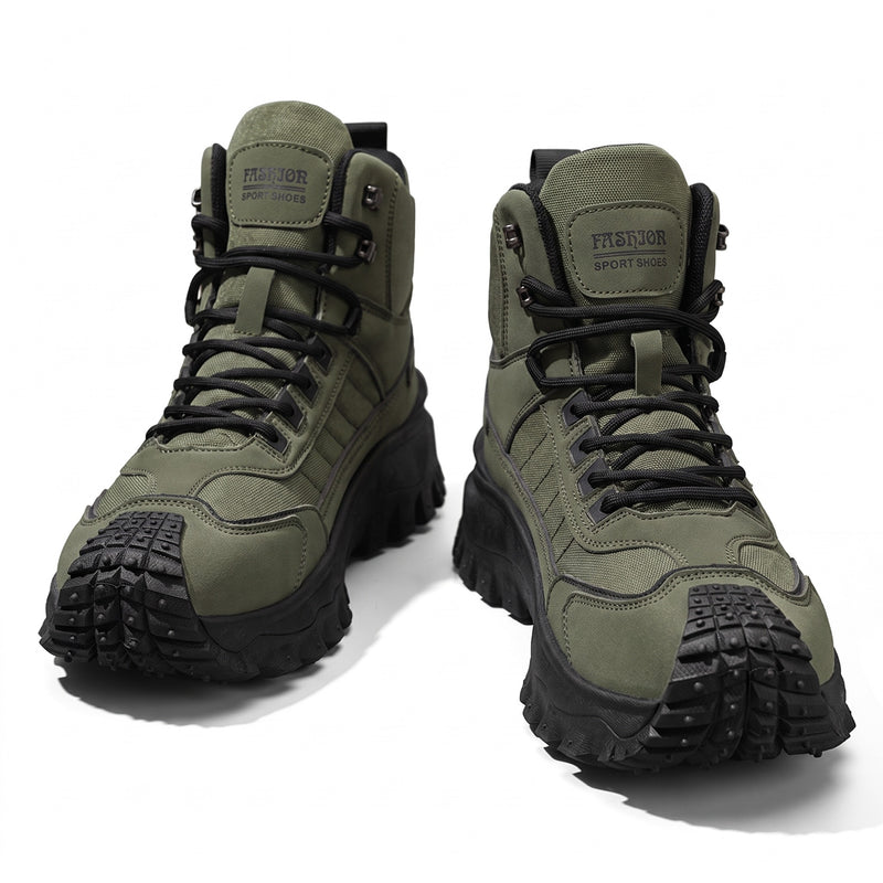 Men's Snow Boots Lace Up EVA Sole Warm Winter Outdoor Footwear, product photo 7