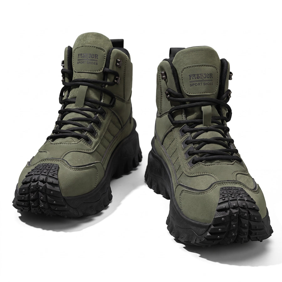 Men's Snow Boots Lace Up EVA Sole Warm Winter Outdoor Footwear, product photo 7