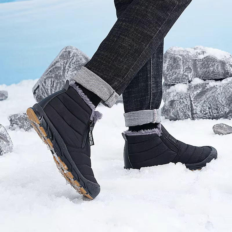 Men’s Snow Boots Waterproof Insulated Warm Winter Outdoor Boots – product view 7 | Great Lakes Outdoor
