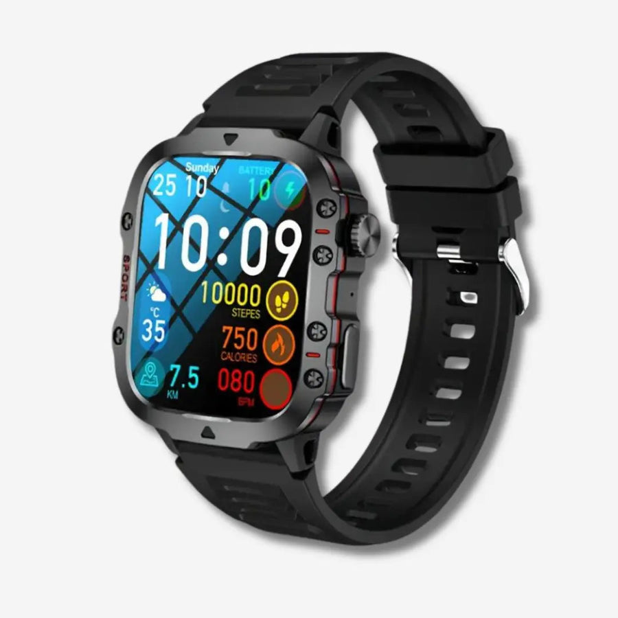 Men’s Sports Smartwatch IP68 Waterproof Fitness Tracker Watch – product view 1 | Great Lakes Outdoor