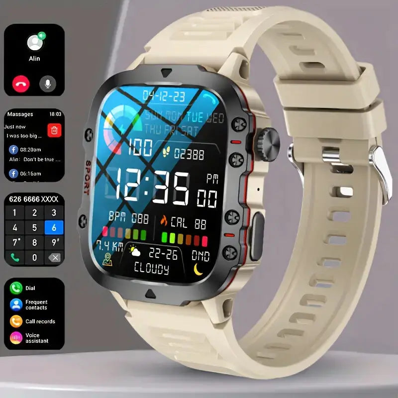Men’s Sports Smartwatch IP68 Waterproof Fitness Tracker Watch – product view 5 | Great Lakes Outdoor