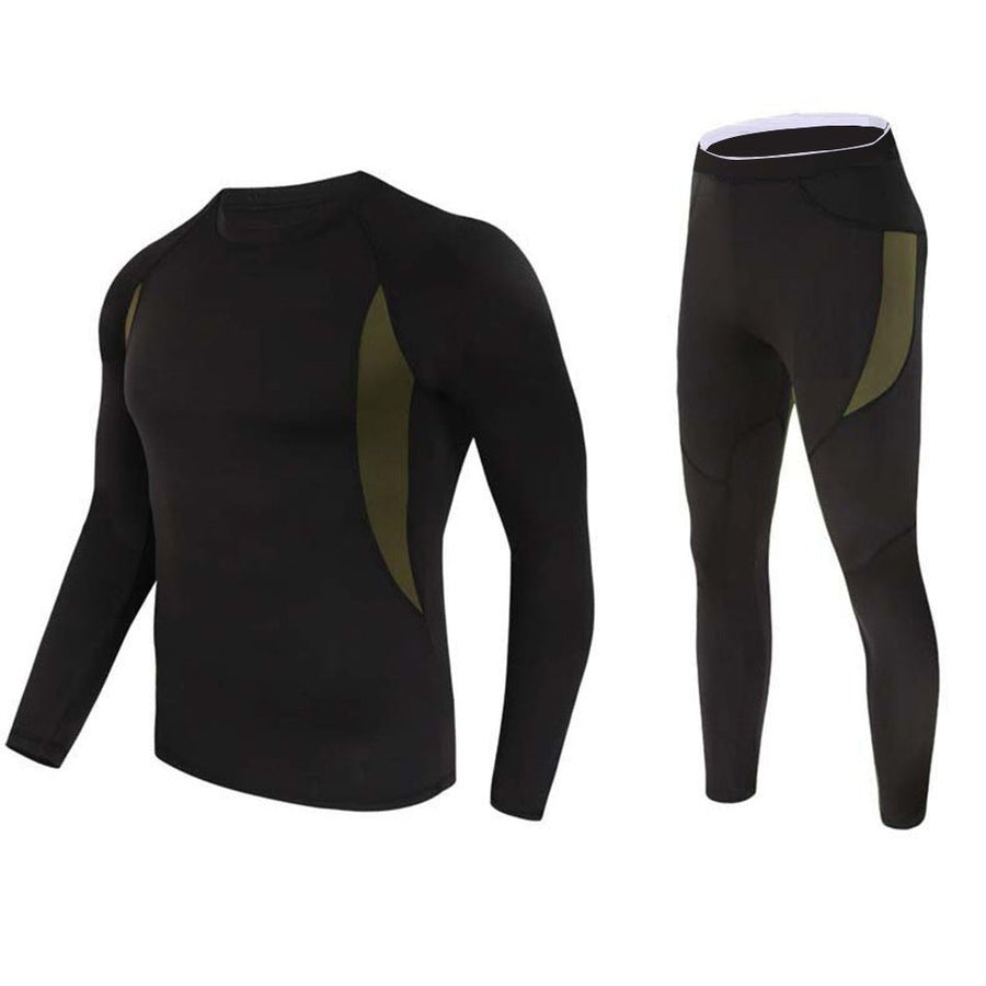 Men's Stretch Thermal Underwear Tactical Sports Shapewear Set – product view 4 | Great Lakes Outdoor