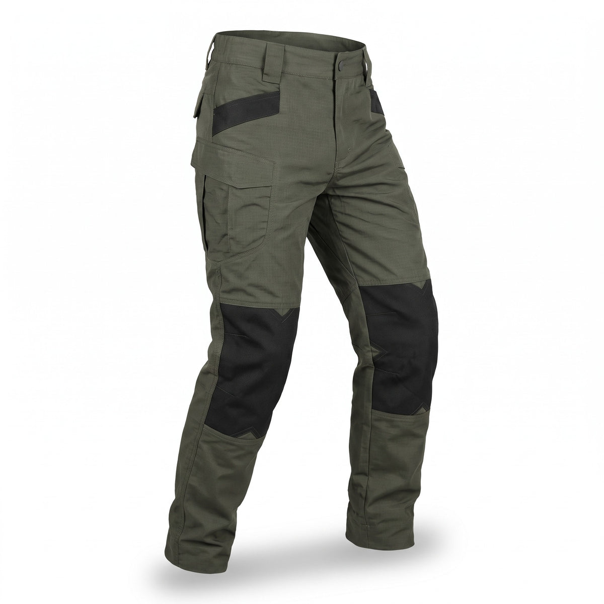 Men's Tactical Cargo Pants Reinforced Multi Pocket Work Trousers, product photo 1