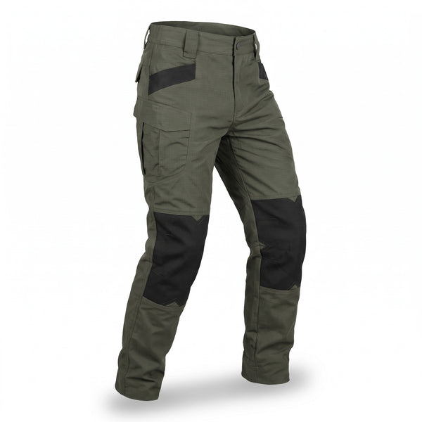 Men's Tactical Cargo Pants Reinforced Multi Pocket Work Trousers