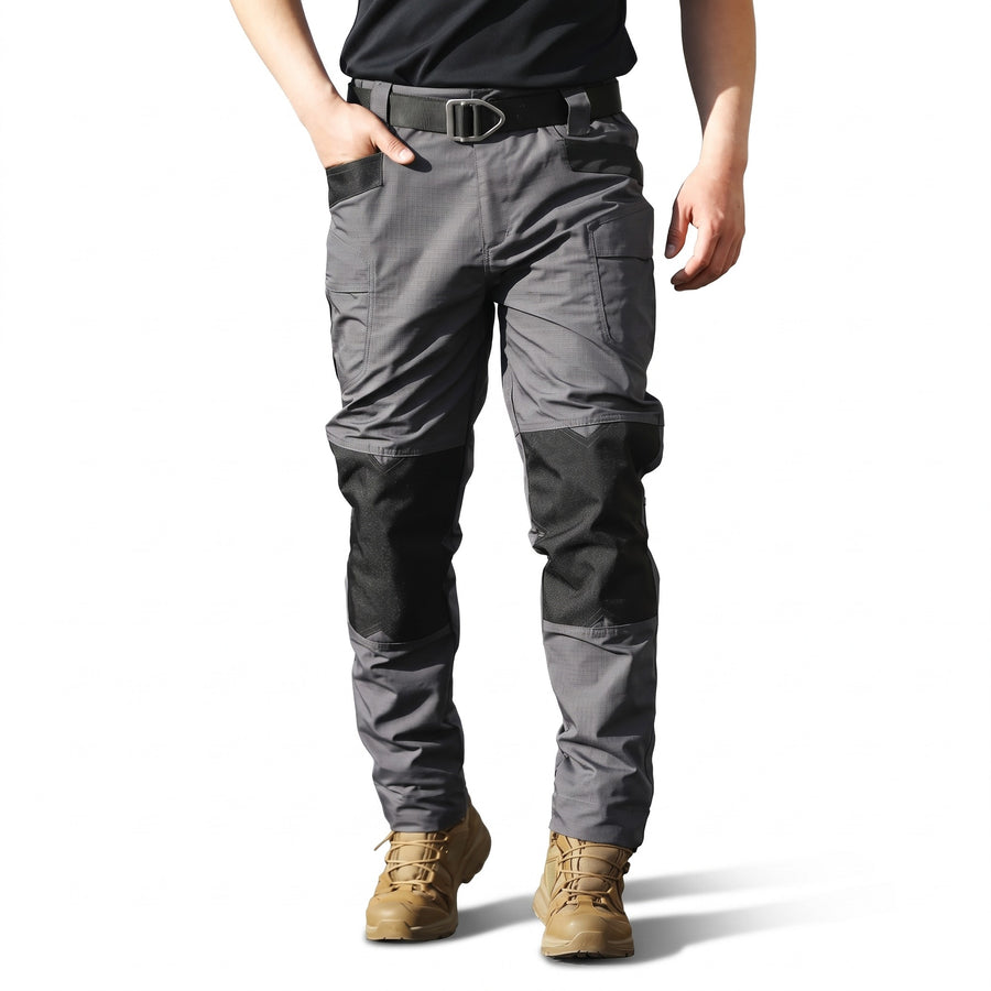 Men's Tactical Cargo Pants Reinforced Multi Pocket Work Trousers, product photo 7