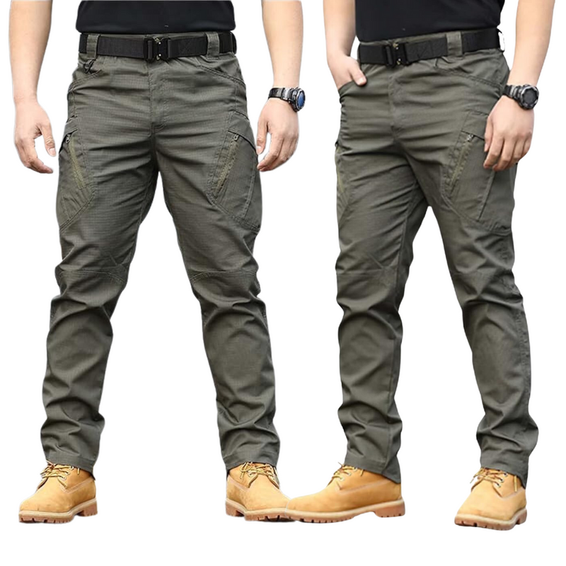 Men’s Tactical Cargo Pants Water Resistant Outdoor Hiking Pants – product view 3 | Great Lakes Outdoor