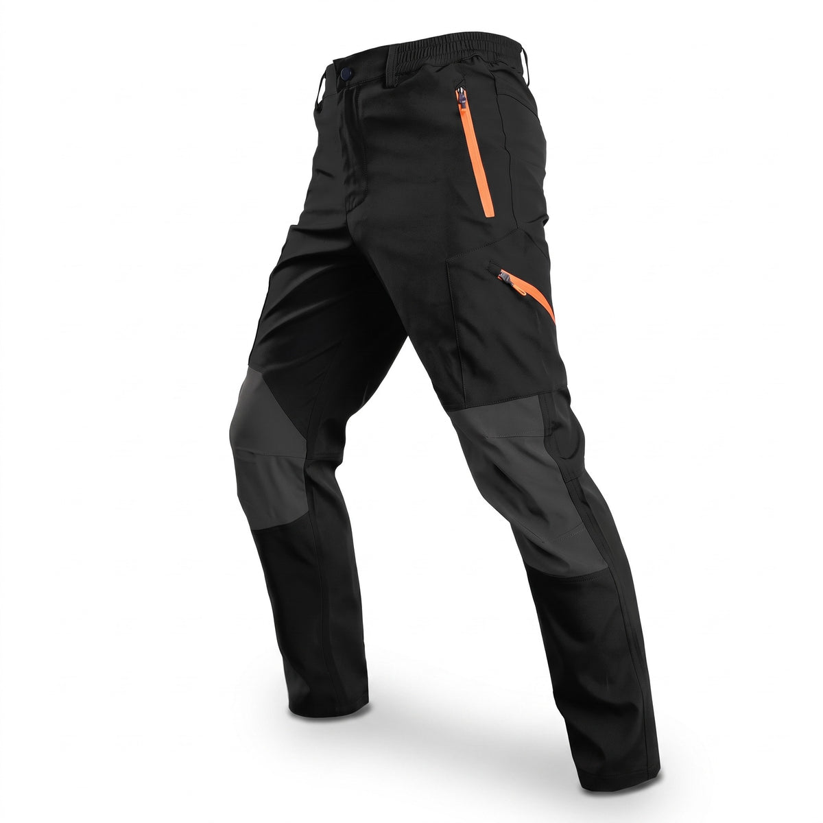 Men's Tactical Cargo Trousers Contrast Panels Straight Leg, product photo 1