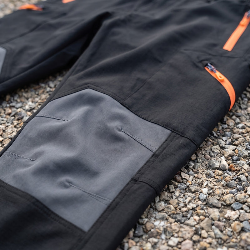 Men's Tactical Cargo Trousers Contrast Panels Straight Leg, product photo 4
