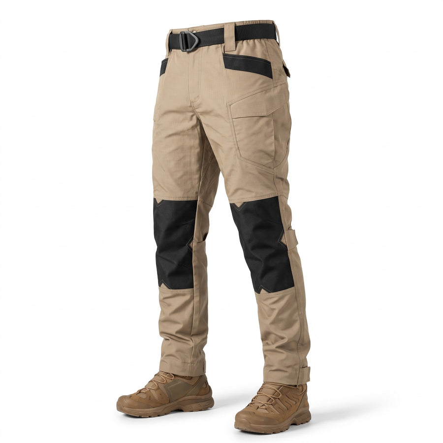 Men's Tactical Cargo Trousers Reinforced Pockets Durable Hiking Pants, product photo 8