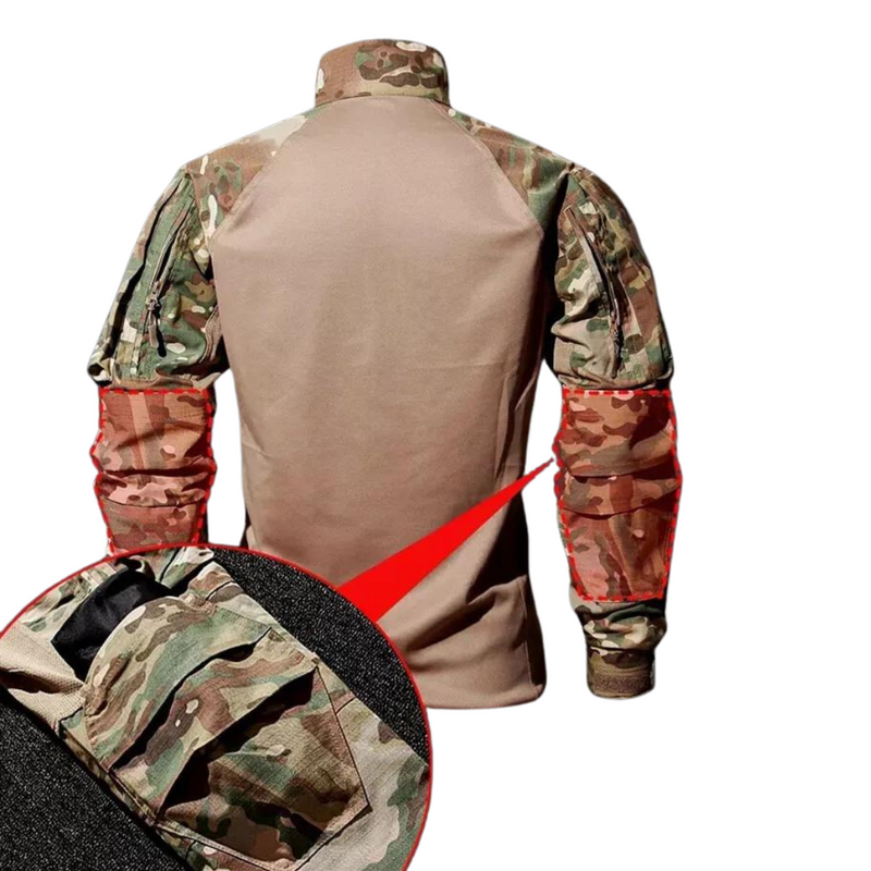 Men’s Tactical Outdoor Set Lightweight Water Resistant Hiking Outfit – product view 3 | Great Lakes Outdoor