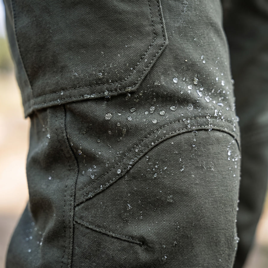 Men’s Tactical Trek Pants Waterproof Reinforced Stretch Multi Pocket, product photo 4