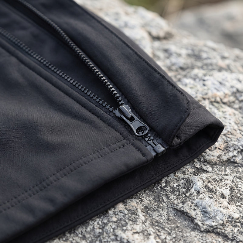 Men's Technical Softshell Jacket Hooded Storm Flap Multi Pocket, product photo 4