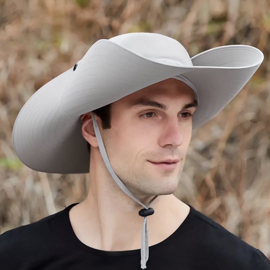 Men's UV Protection Hiking Hat Wide Brim Breathable Sun Cap – product view 6 | Great Lakes Outdoor