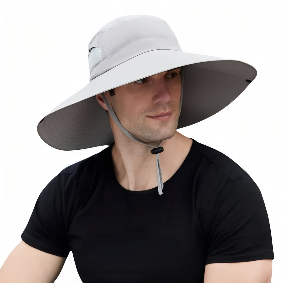 Men's UV Protection Hiking Hat Wide Brim Breathable Sun Cap – product view 10 | Great Lakes Outdoor
