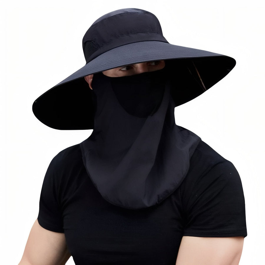 Men's UV Protection Hiking Hat Wide Brim Breathable Sun Cap – product view 12 | Great Lakes Outdoor