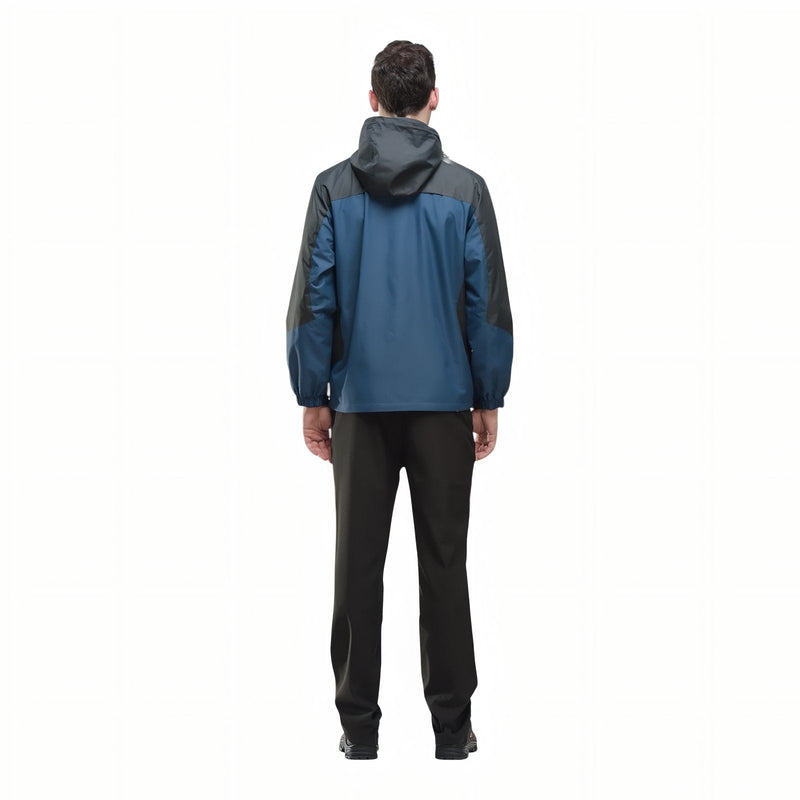Men's Waterproof Hiking Jacket Breathable Windproof Outdoor Shell – product view 9 | Great Lakes Outdoor