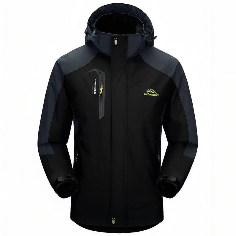 Men's Waterproof Hiking Jacket Breathable Windproof Outdoor Shell – product view 14 | Great Lakes Outdoor