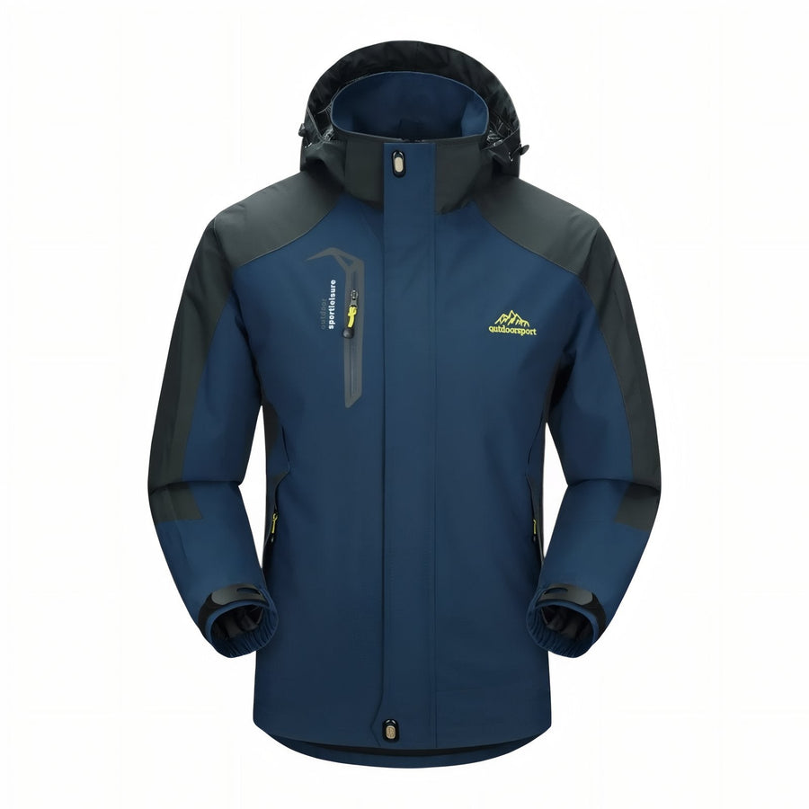 Men's Waterproof Hiking Jacket Breathable Windproof Outdoor Shell – product view 15 | Great Lakes Outdoor