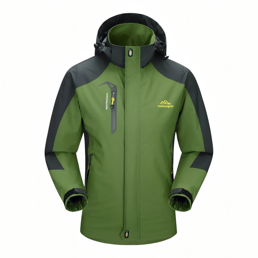 Men's Waterproof Hiking Jacket Breathable Windproof Outdoor Shell – product view 16 | Great Lakes Outdoor