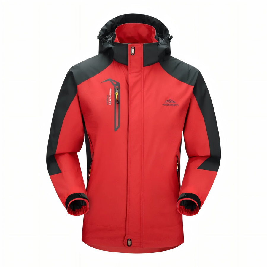 Men's Waterproof Hiking Jacket Breathable Windproof Outdoor Shell – product view 17 | Great Lakes Outdoor