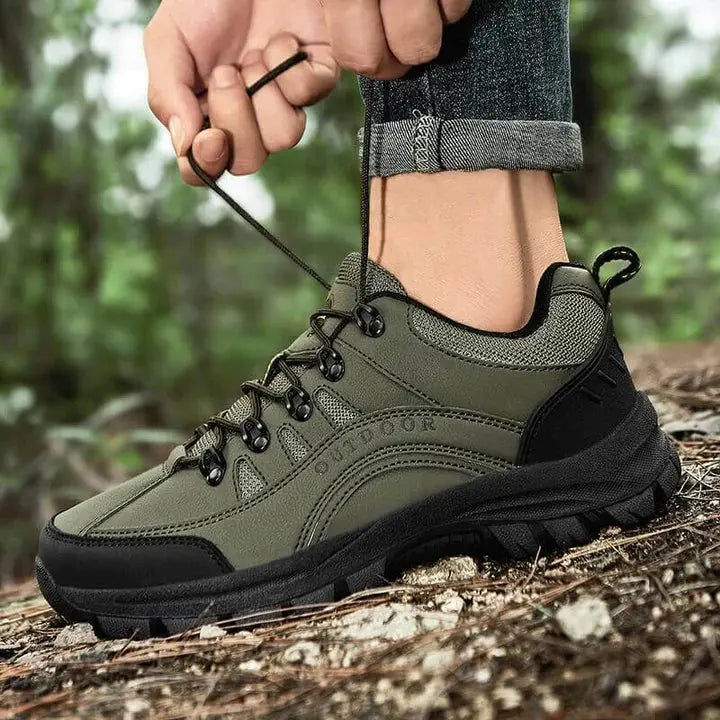 Men’s Waterproof Hiking Shoes Supportive Outdoor Walking Shoes – product view 9 | Great Lakes Outdoor
