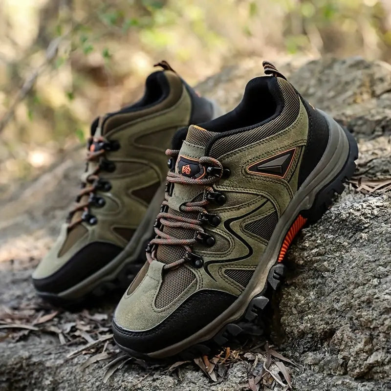 Men’s Waterproof Hiking Shoes Wide Fit Supportive Outdoor Walking Shoes – product view 6 | Great Lakes Outdoor