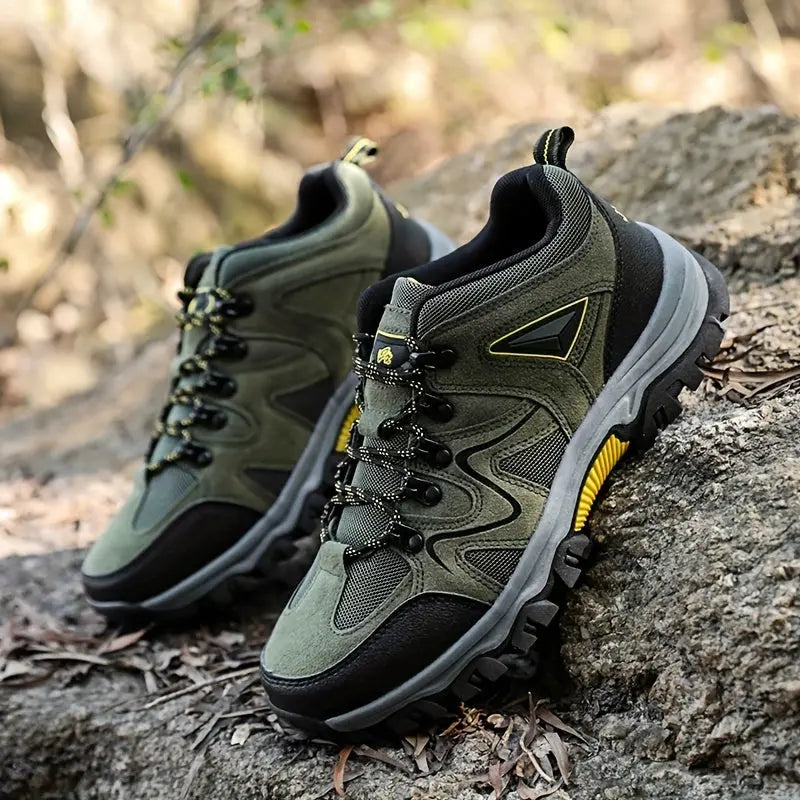 Men’s Waterproof Hiking Shoes Wide Fit Supportive Outdoor Walking Shoes – product view 9 | Great Lakes Outdoor