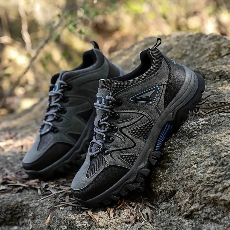 Men’s Waterproof Hiking Shoes Wide Fit Supportive Outdoor Walking Shoes – product view 11 | Great Lakes Outdoor
