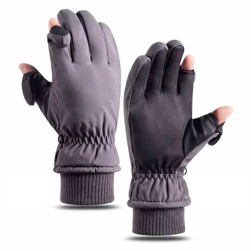 Men's Waterproof Winter Gloves Thinsulate Lined Windproof Non Slip Grip, product photo 8