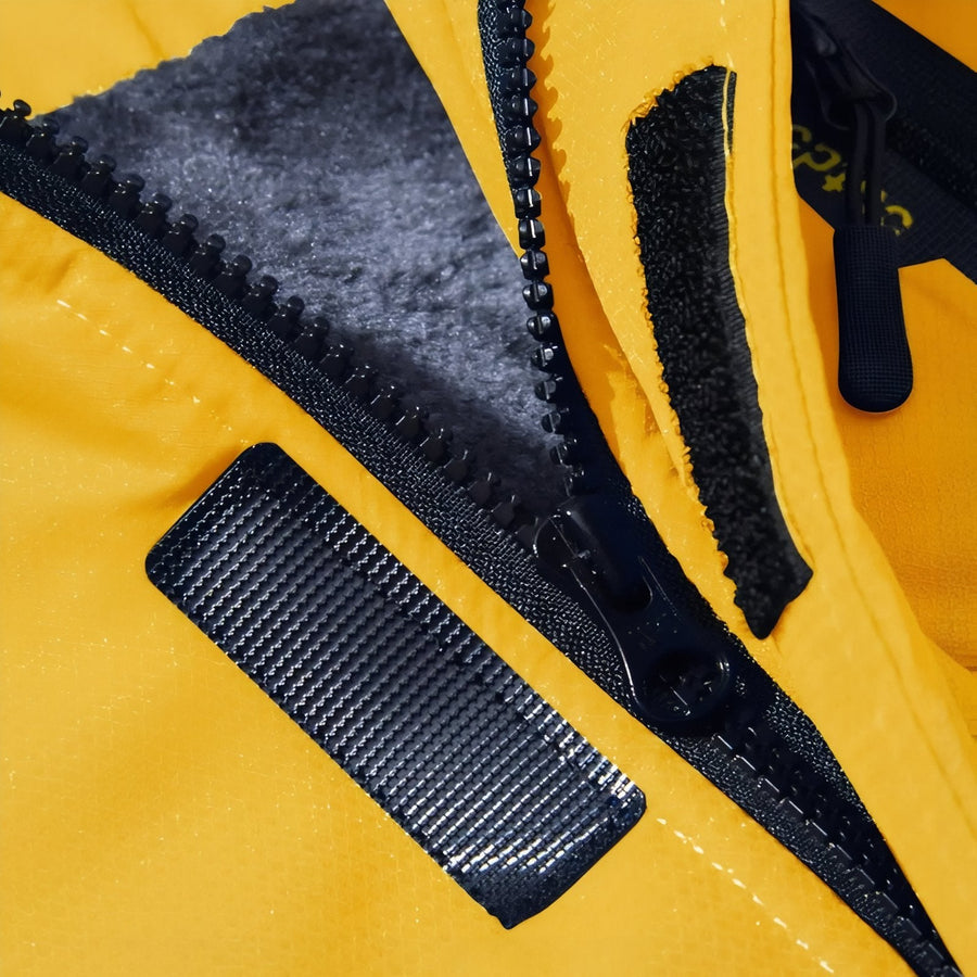 Men's Winter Hiking Jacket Waterproof Fleece Lined Trekking Coat – product view 11 | Great Lakes Outdoor