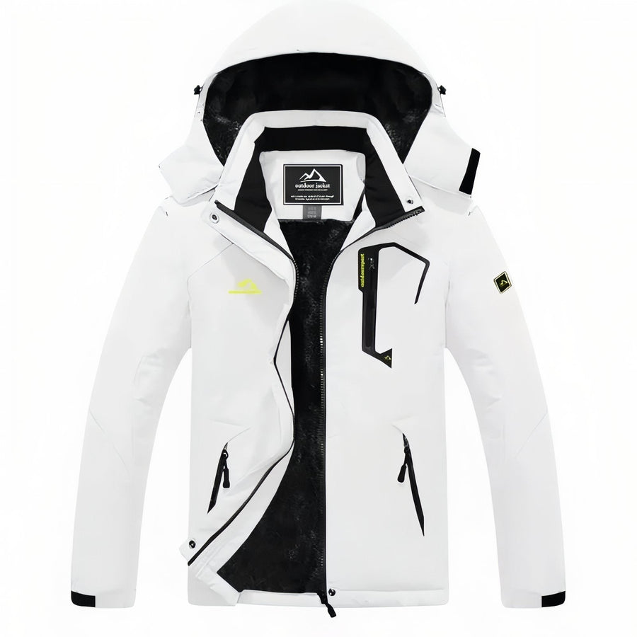 Men's Winter Hiking Jacket Waterproof Fleece Lined Trekking Coat – product view 27 | Great Lakes Outdoor