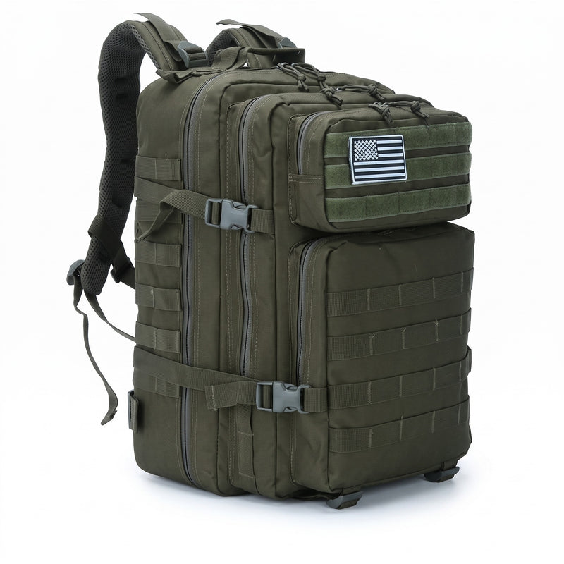 Military Backpack 45L MOLLE 600D Nylon 5 Pocket Tactical Rucksack, product photo 8