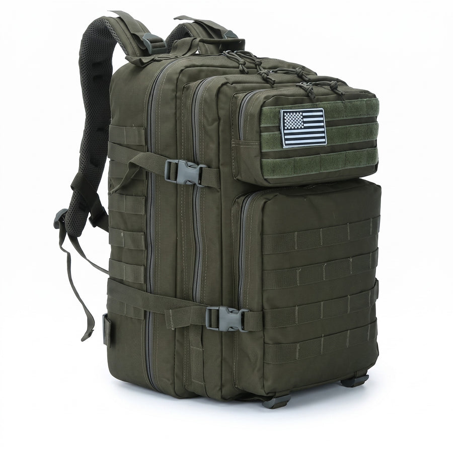 Military Backpack 45L MOLLE 600D Nylon 5 Pocket Tactical Rucksack, product photo 8