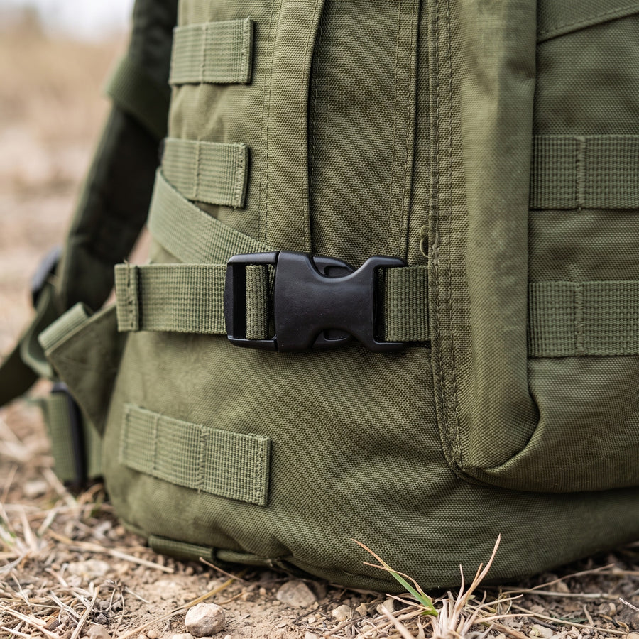 Military Backpack 55L MOLLE 600D Nylon Large Capacity Rucksack, product photo 4