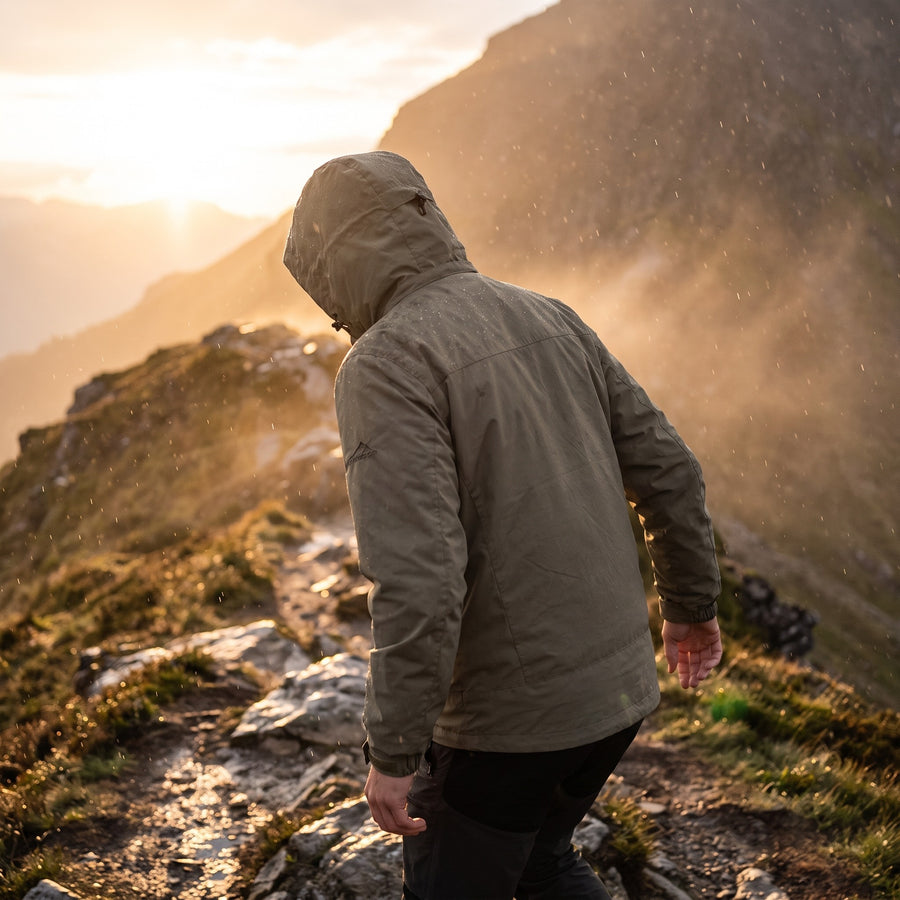 Mountain Hiking Jacket Waterproof Windproof Unisex Outdoor Shell, product photo 3