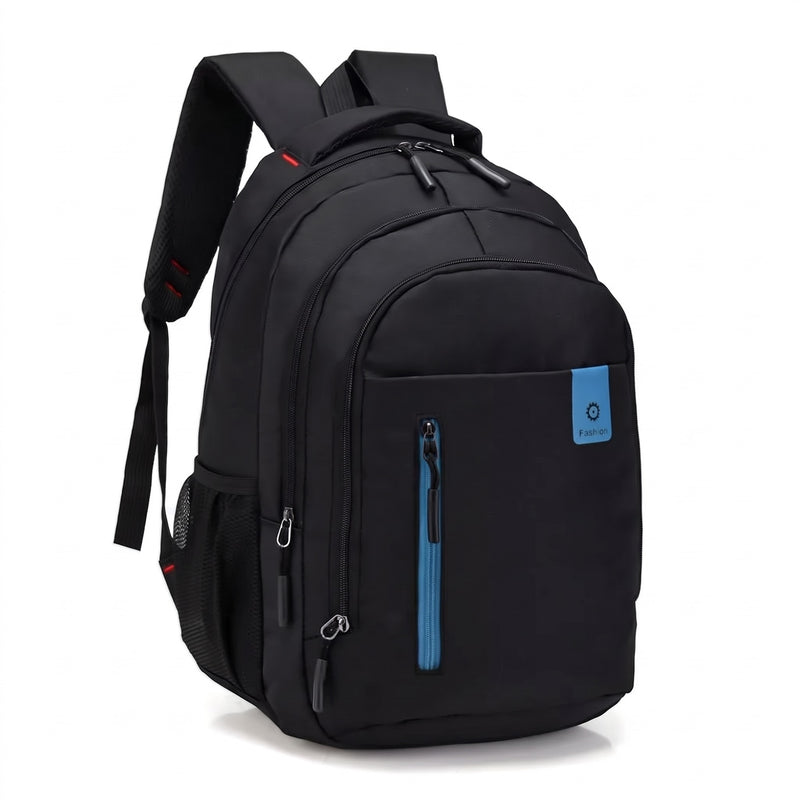 Nylon Laptop Backpack Quilted Sleeve Large Capacity Travel Daypack, product photo 11
