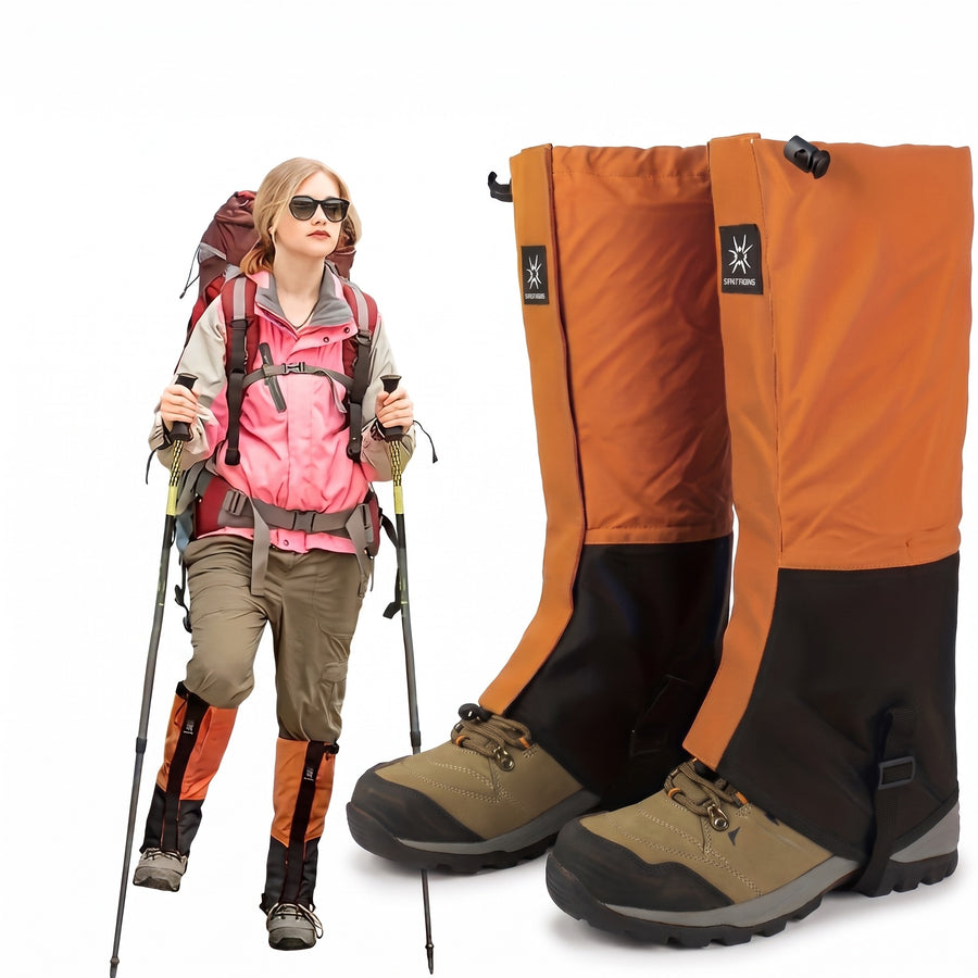 Outdoor Leg Gaiters Breathable Adjustable Polyester Shin Guards, product photo 1