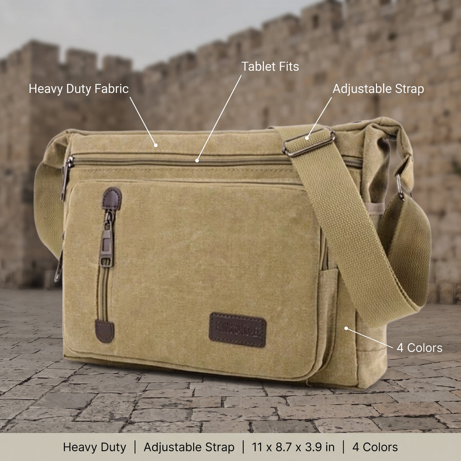 Outdoor Shoulder Bag Adjustable Strap Durable Travel Sling Pack, product photo 2