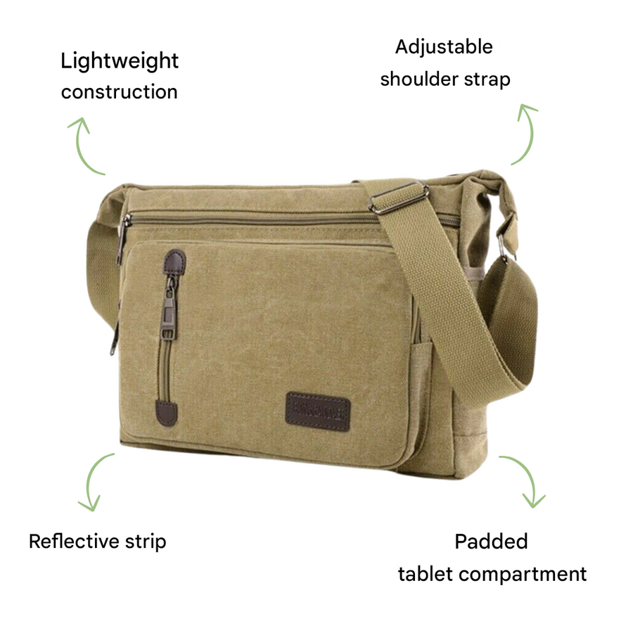 Outdoor Shoulder Bag Travel Crossbody Large Capacity Sling Bag – product view 2 | Great Lakes Outdoor