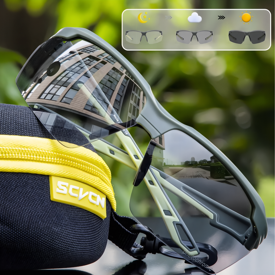 Photochromic Hiking Sunglasses Lightweight UV400 Trail Riding Eyewear – product view 10 | Great Lakes Outdoor