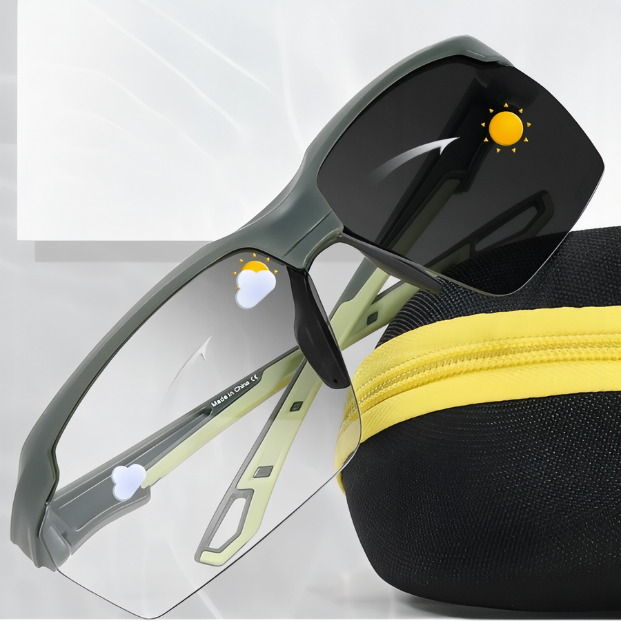 Photochromic Hiking Sunglasses Lightweight UV400 Trail Riding Eyewear – product view 14 | Great Lakes Outdoor