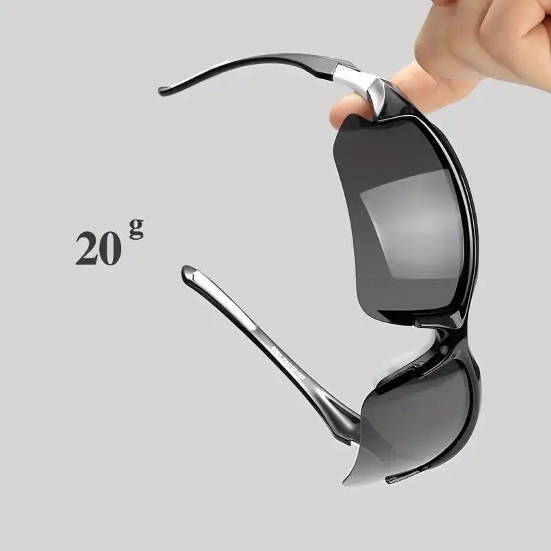Polarized Sports Sunglasses UV Protection Lightweight Outdoor Eyewear – product view 5 | Great Lakes Outdoor